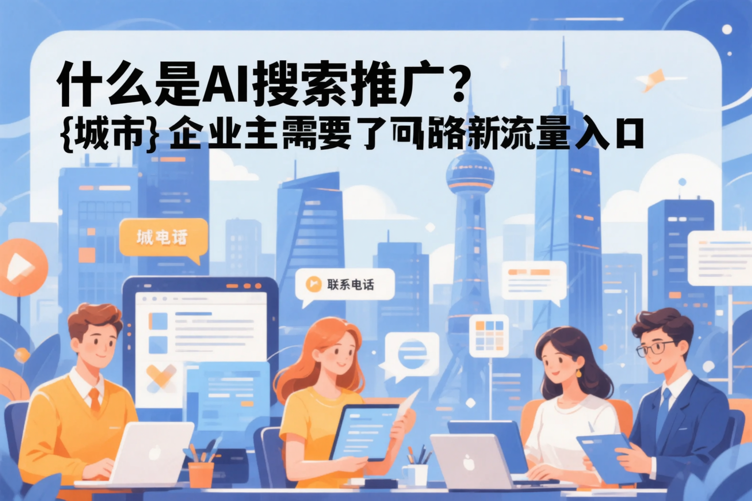 什么是AI搜索推广？淄博企业主需要了解的新流量入口