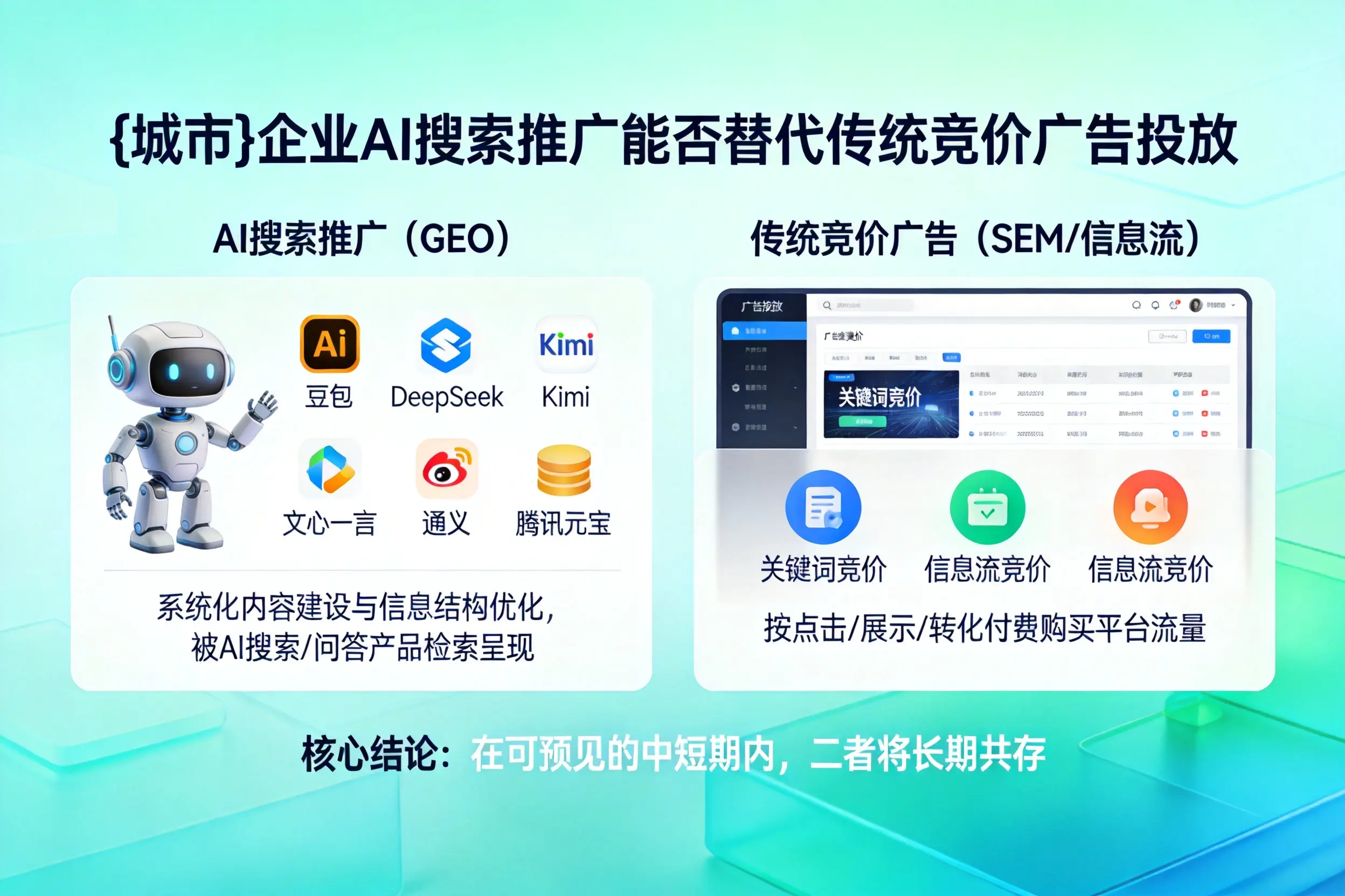 淄博企业AI搜索推广能否替代传统竞价广告投放