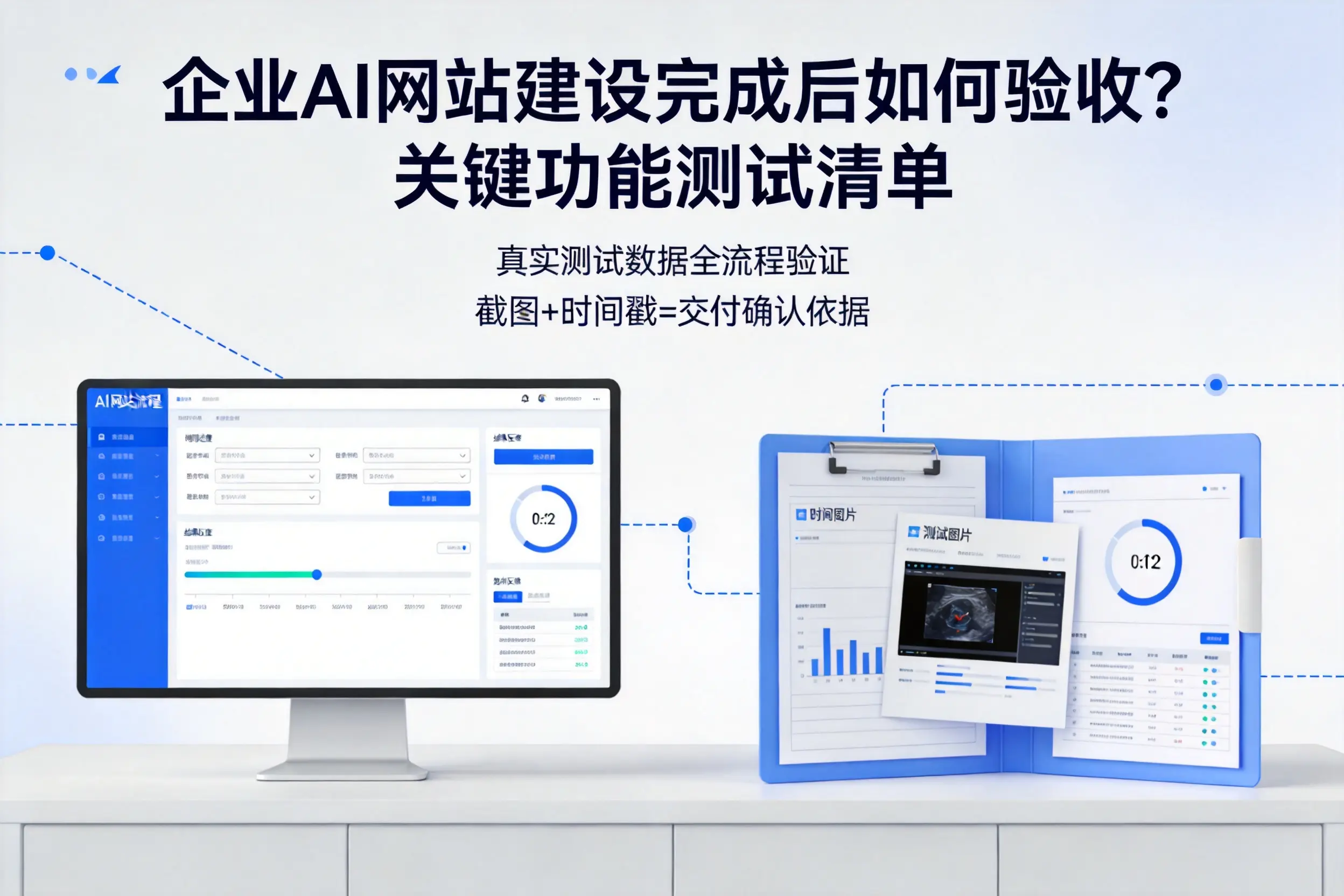 淄博企业AI网站建设完成后如何验收?关键功能测试清单