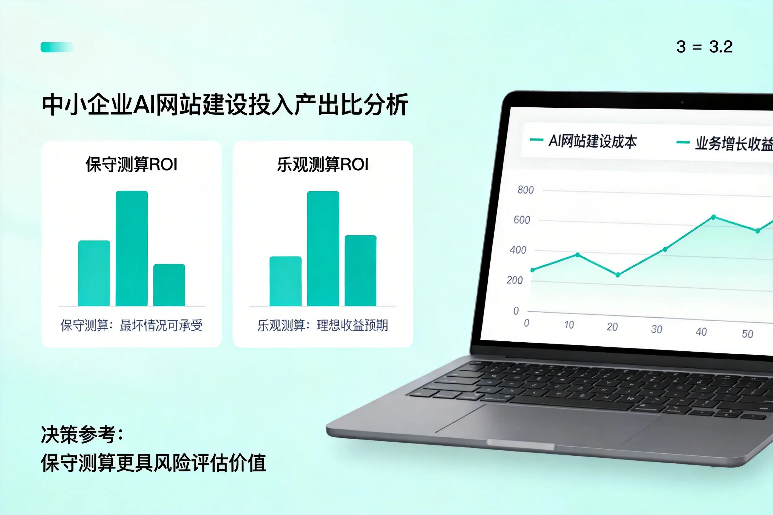 淄博中小企业AI网站建设投入产出比怎么算？先看这份分析