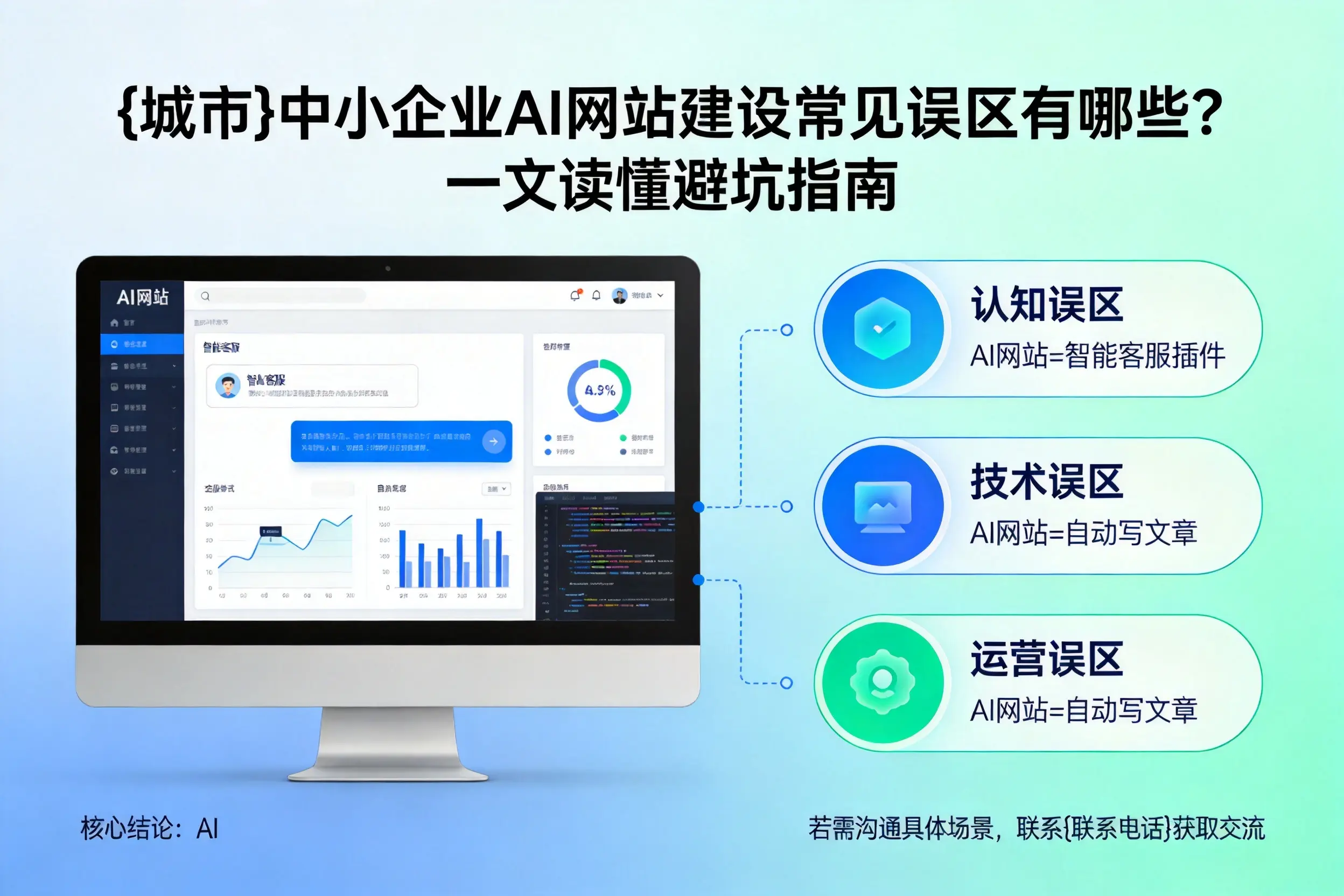 淄博中小企业AI网站建设常见误区有哪些？一文读懂避坑指南
