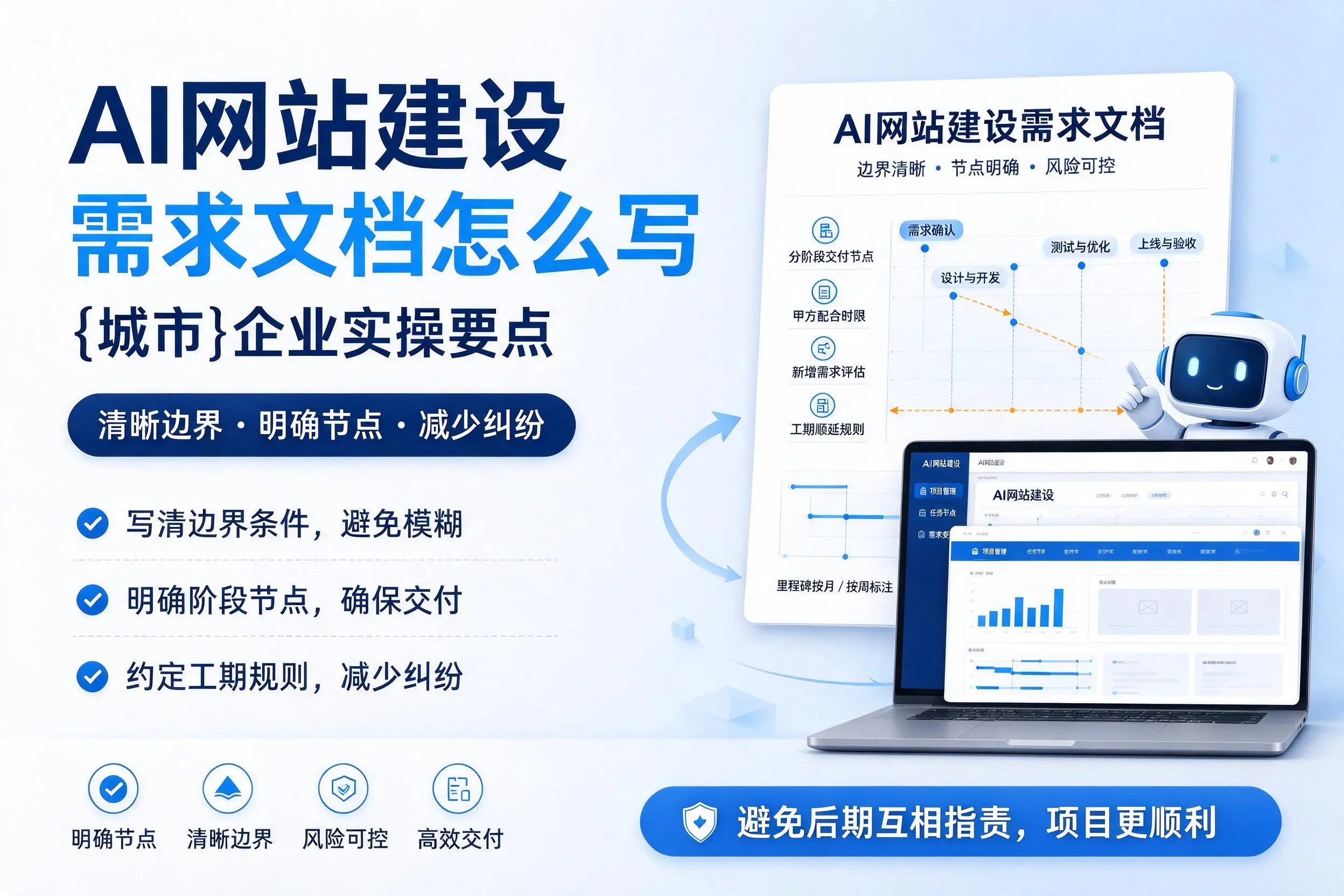 AI网站建设需求文档怎么写,淄博企业实操要点