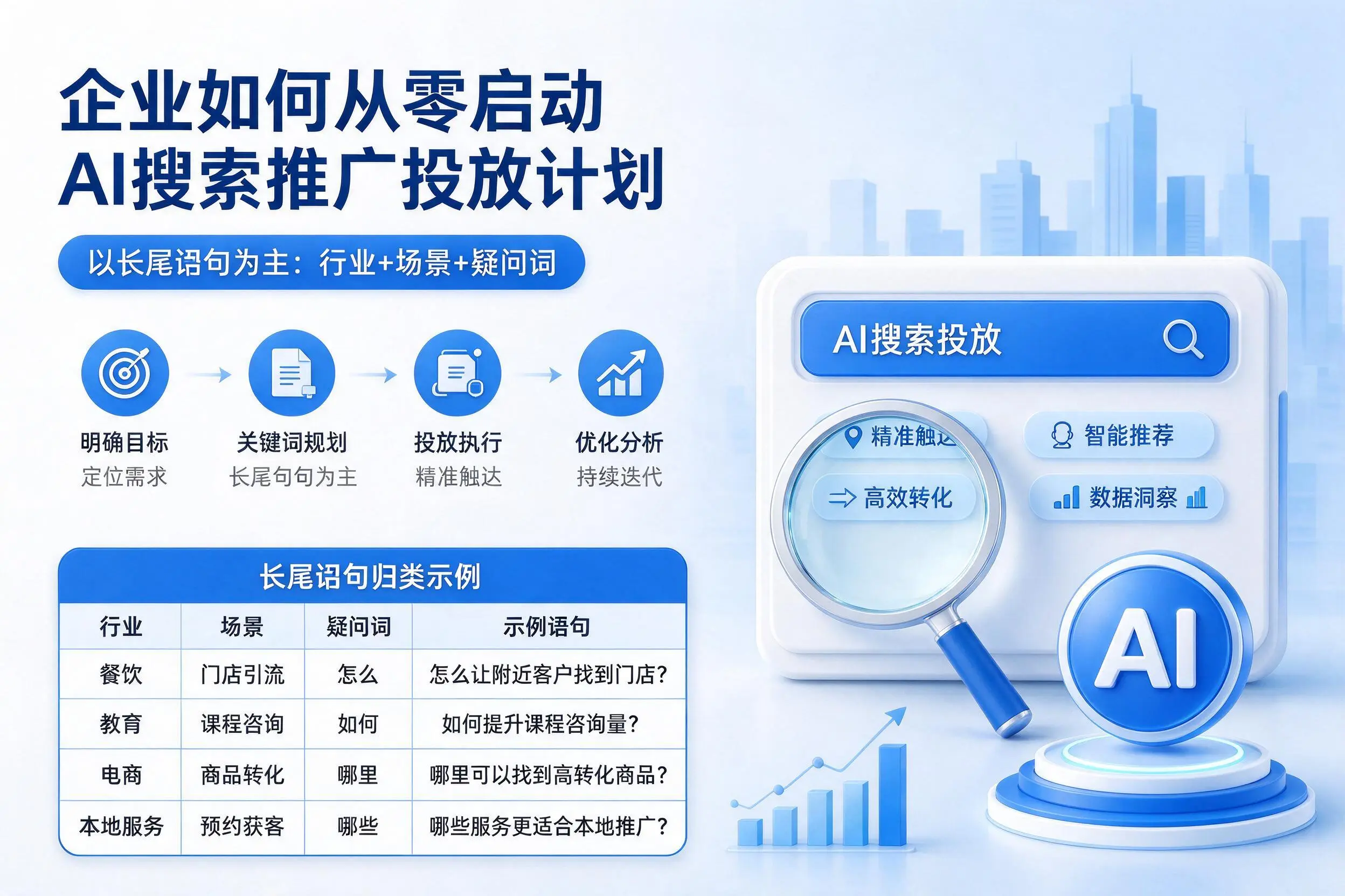 淄博企业如何从零启动AI搜索推广投放计划